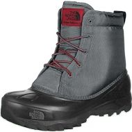 The North Face Mens High Rise Hiking Boots, Zinc Grey TNF Black