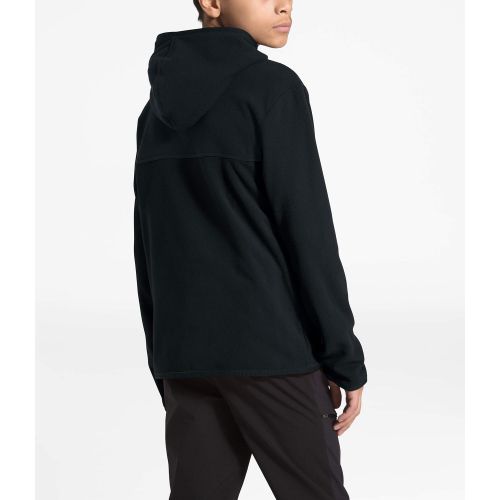 노스페이스 The North Face Boys Glacier Full Zip Hoodie, TNF Black, M