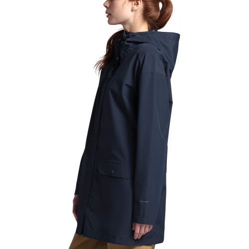 노스페이스 The North Face Womens Woodmont Hooded Waterproof Trench Coat