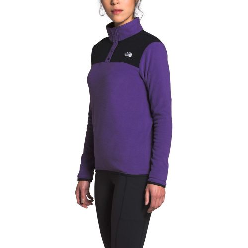 노스페이스 The North Face Womens TKA Glacier Snap-Neck Pullover Sweatshirt