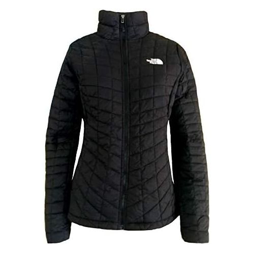 노스페이스 The North Face Womens Thermoball Full Zip Insulated Jacket (Medium, TNF Black)