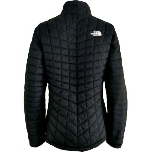 노스페이스 The North Face Womens Thermoball Full Zip Insulated Jacket (Medium, TNF Black)