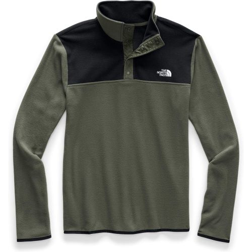 노스페이스 The North Face Mens TKA Glacier Snap-Neck Pullover Sweatshirt