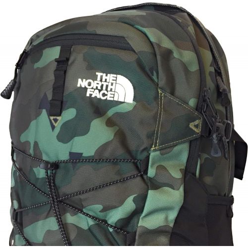 노스페이스 The North Face Borealis Unisex Outdoor Backpack, Olive Green Camo (Bright Olive Green Camo)