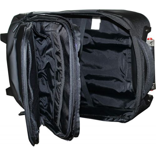 노스페이스 The North Face Accona 19 Carry-Ons Luggage Travel Rolling Bag RTO (Tnf Black)