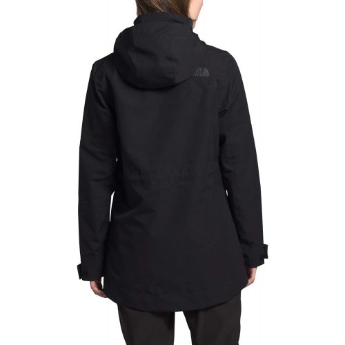 노스페이스 The North Face Womens Westoak Hooded Waterproof City Trench Coat