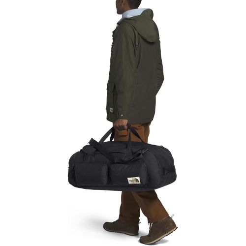 노스페이스 The North Face Berkeley DuffelL, TNF Black Heather, OS