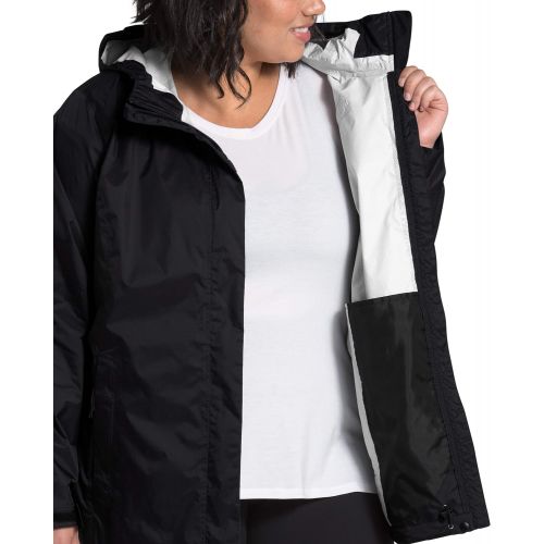 노스페이스 The North Face Women’s Plus Size Venture 2 Waterproof Hooded Rain Jacket