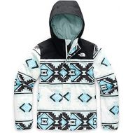 The North Face Girls Resolve Reflective Jacket, TNF White Tribal Geo Print, M