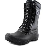 The North Face Womens Shellista Ii Mid Luxe TNF Black/Graphite Grey Mid-Calf Leather Snow Boot - 8M