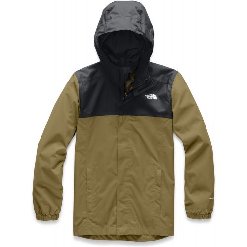 노스페이스 The North Face Boys Resolve Reflective Jacket, British Khaki, XS