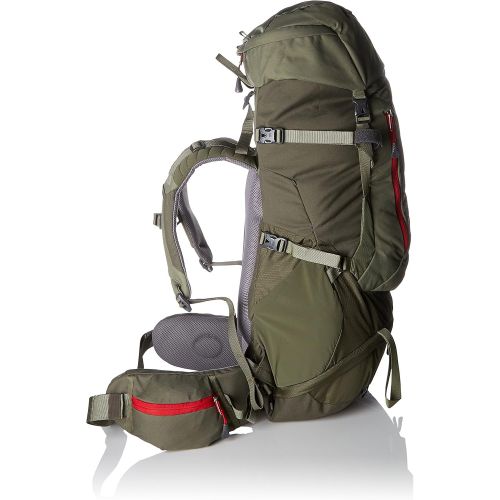 노스페이스 The North Face Womens Terra 50L Backpack, Grape Leaf/Deep Lichen Green, Large/X-Large