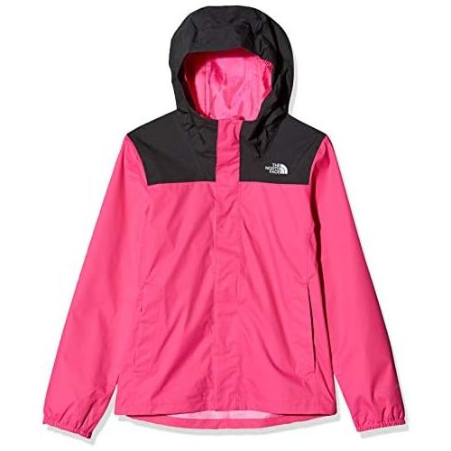 노스페이스 The North Face Girls Resolve Reflective Jacket, Mr. Pink, XS