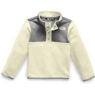 The North Face Toddler Glacier 1/4 Snap, Vintage White/TNF Medium Grey Heather, 5T