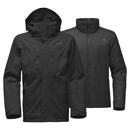 노스페이스 The North Face Mens Clement Triclimate Jacket, TNF Black, M