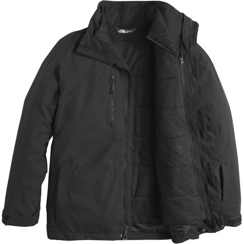 노스페이스 The North Face Mens Clement Triclimate Jacket, TNF Black, M