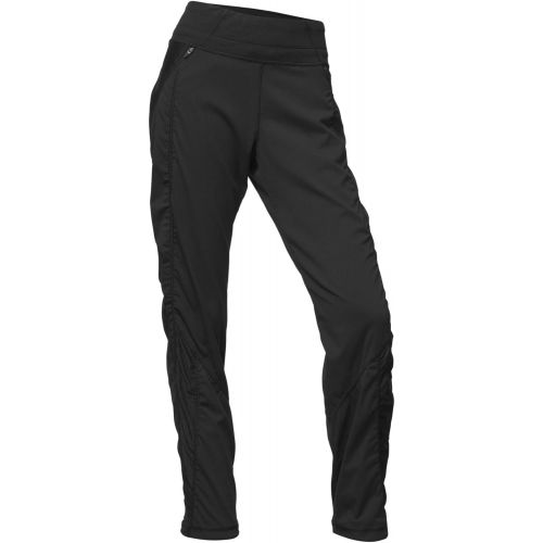 노스페이스 The North Face Womens On The Go Mid Rise Pant, TNF Black, X-Small Regular