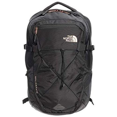 노스페이스 The North Face Womens Solid State Laptop Backpack, Black/Rose Gold