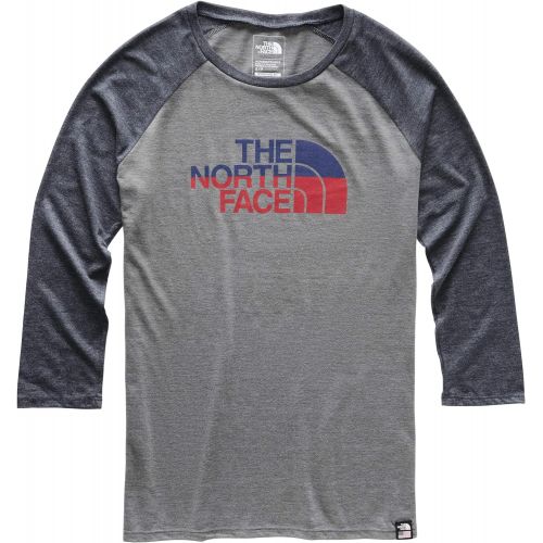 노스페이스 The North Face Womens Americana Tri-Blend Baseball Tee