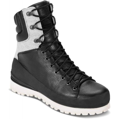 노스페이스 The North Face Mens Cryos Boot Handmade Wool Hiking Fashion Black/White Boots, Italy