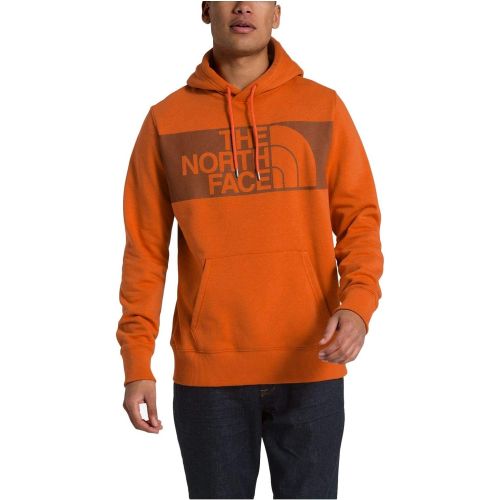 노스페이스 The North Face Mens Edge to Edge Pullover Hoodie, Papaya Orange, M