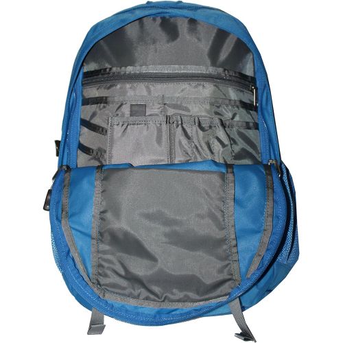 노스페이스 The North Face Women Recon Laptop Backpack Book Bag 17X14X4 (Campanula Blue)