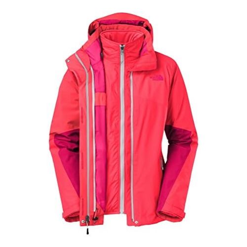 노스페이스 The North Face Womens Cinnabar Triclimate Jacket Rambutan Pink/Rambutan Pink/Cerise Pink Size Small