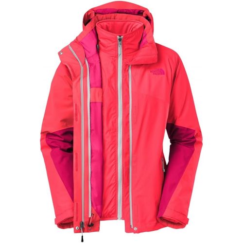 노스페이스 The North Face Womens Cinnabar Triclimate Jacket Rambutan Pink/Rambutan Pink/Cerise Pink Size Small