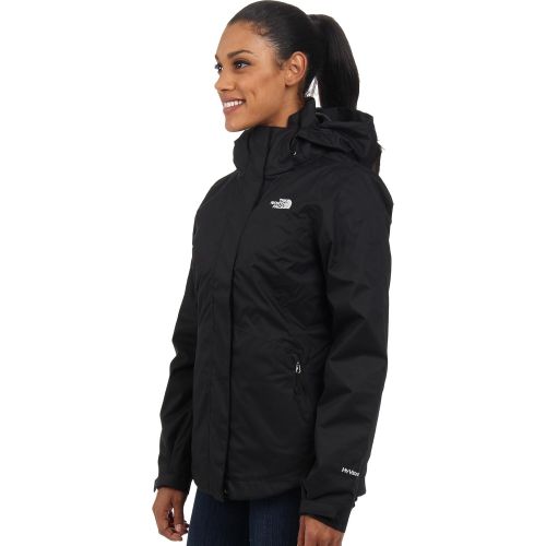 노스페이스 The North Face Womens Mossbud Swirl Triclimate Jacket, TNF Black/TNF Black, MD