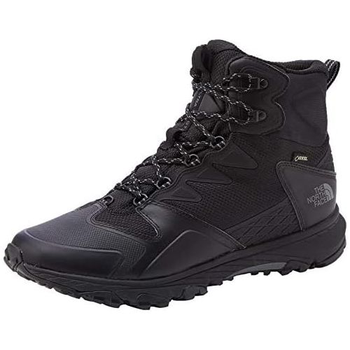 노스페이스 The North Face Mens High Rise Hiking Boots, Black TNF Black TNF Black Kx7