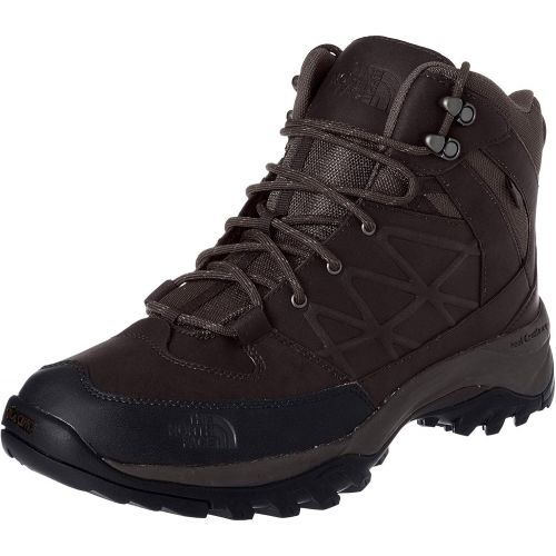 노스페이스 The North Face Mens Storm Mid Waterproof Leather High-Top Hiking Boot