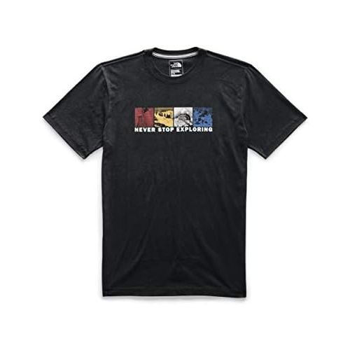 노스페이스 The North Face Mens Short Sleeve Free Solo Half Dome Tee