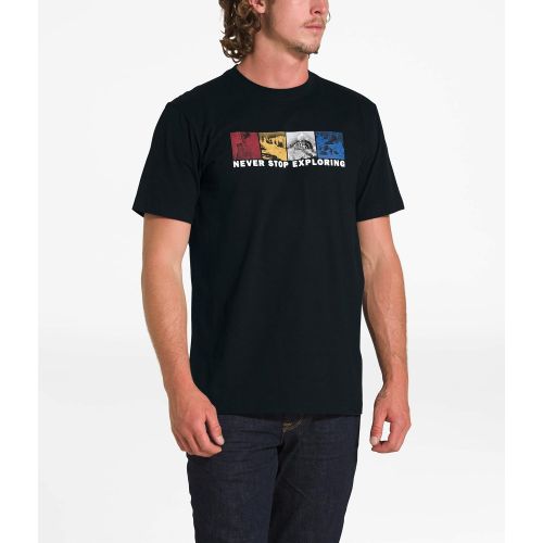 노스페이스 The North Face Mens Short Sleeve Free Solo Half Dome Tee