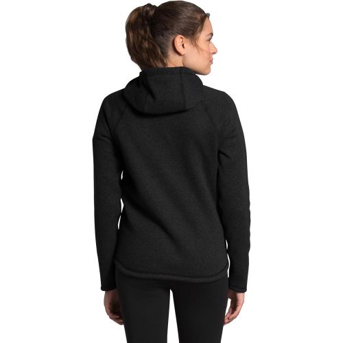 노스페이스 The North Face Womens Crescent Hooded Pullover, TNF Black Heather, L