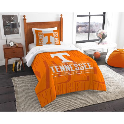  NCAA Tennessee Volunteers Modern Take Bedding Comforter Set