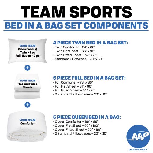  NCAA Oklahoma Sooners Bed in a Bag Set