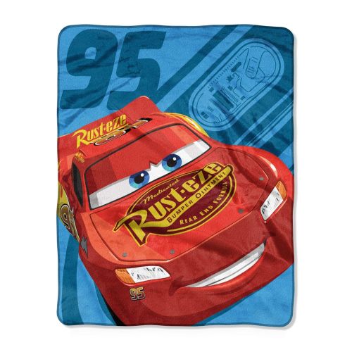  The Northwest Company Cars Lightning McQueen Fleece Throw Blanket 40 x 50