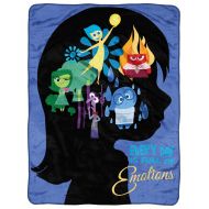 The Northwest Company Disney-Pixars Inside Out, Everyday Poster Micro Raschel Throw Blanket, 46 x 60, Multi Color