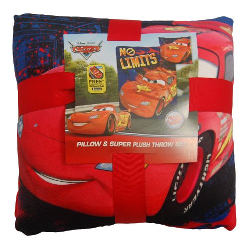  The Northwest Company Pixar Cars Limitless Pillow and Throw 2 pieces Blanket Set