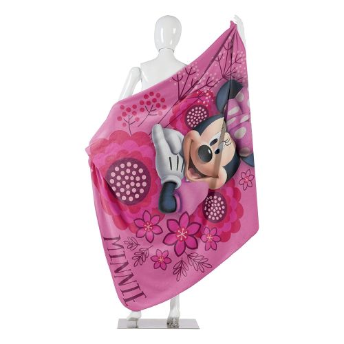  The Northwest Company Disneys Minnies Bowtique, So Many Bows Fleece Throw Blanket, 45 x 60, Multi Color