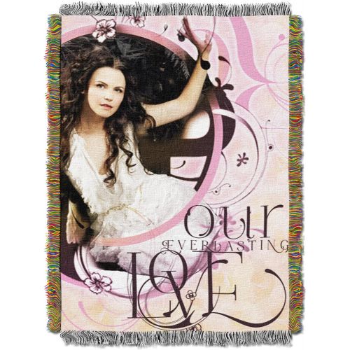  The Northwest Company Disneys Once Upon a Time, Fairest Metallic Woven Tapestry Throw Blanket, 48 x 60, Multi Color