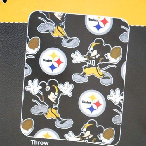  The Northwest Company Officially Licensed NFL Co Disneys Mickey Hugger and Fleece Throw Blanket Set