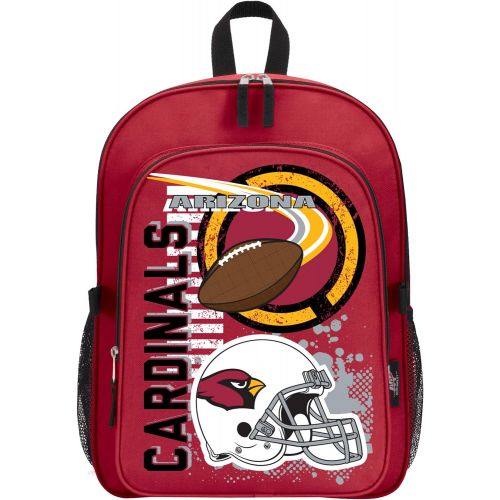  The Northwest Company Officially Licensed NFL Arizona Cardinals Backpack & Lunch Kit Set