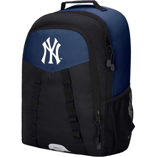  The Northwest Company MLB New York Yankees Scorcher BackpackScorcher Backpack, Blue, 18 x 5 x 12.5