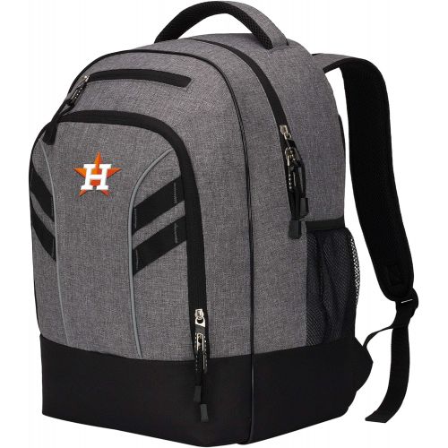  The Northwest Company Officially Licensed MLB Houston Astros Razor Backpack, 19 x 8 x 12 in, Gray