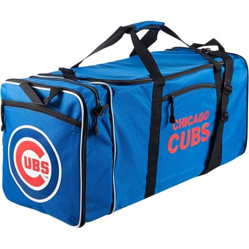  Concept One Accessories Officially Licensed MLB Steal Travel Duffel Bag, Duffel Bags, 28 x 11 x 12