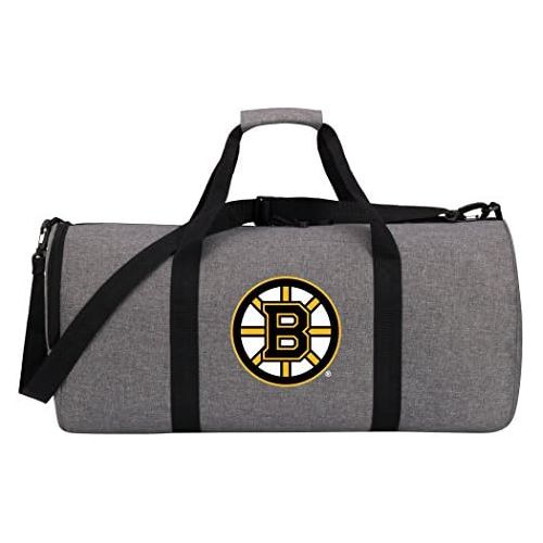  The Northwest Company Officially Licensed NHL Boston Bruins Wingman Duffel Bag, 18, Gray