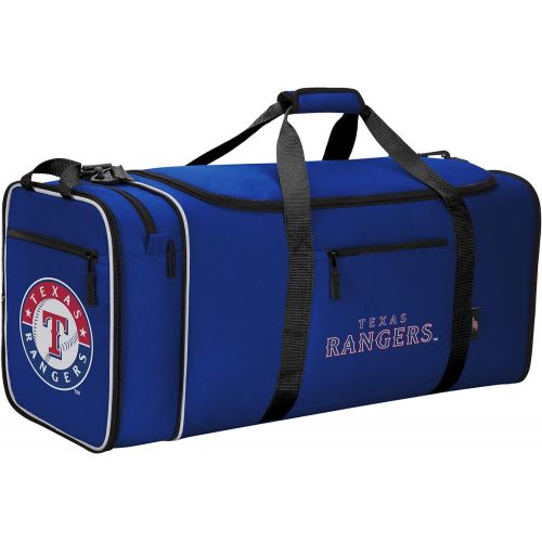  The Northwest Company Officially Licensed MLB Texas RangersSteal Duffel Bag, 28 x 11 x 12, Multi Color