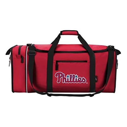  The Northwest Company Officially Licensed MLB Philadelphia PhilliesSteal Duffel Bag, 28 x 11 x 12, Multi Color