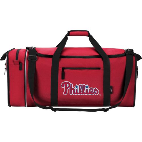  The Northwest Company Officially Licensed MLB Philadelphia PhilliesSteal Duffel Bag, 28 x 11 x 12, Multi Color